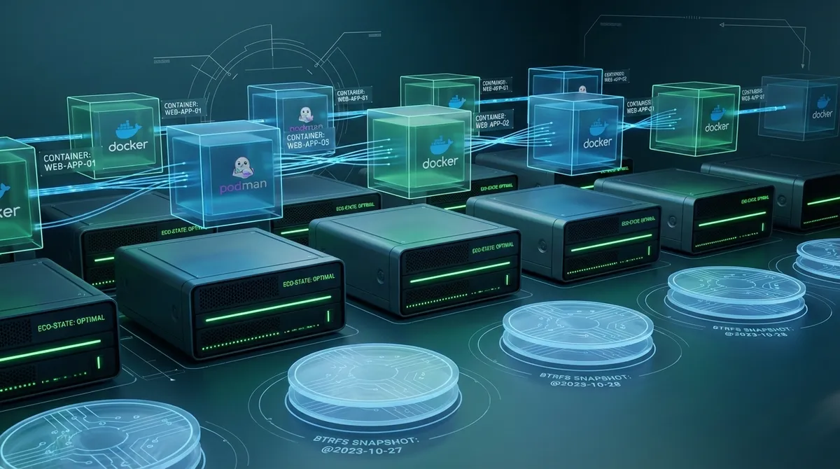 openSUSE MicroOS: The Sustainable Home Server OS